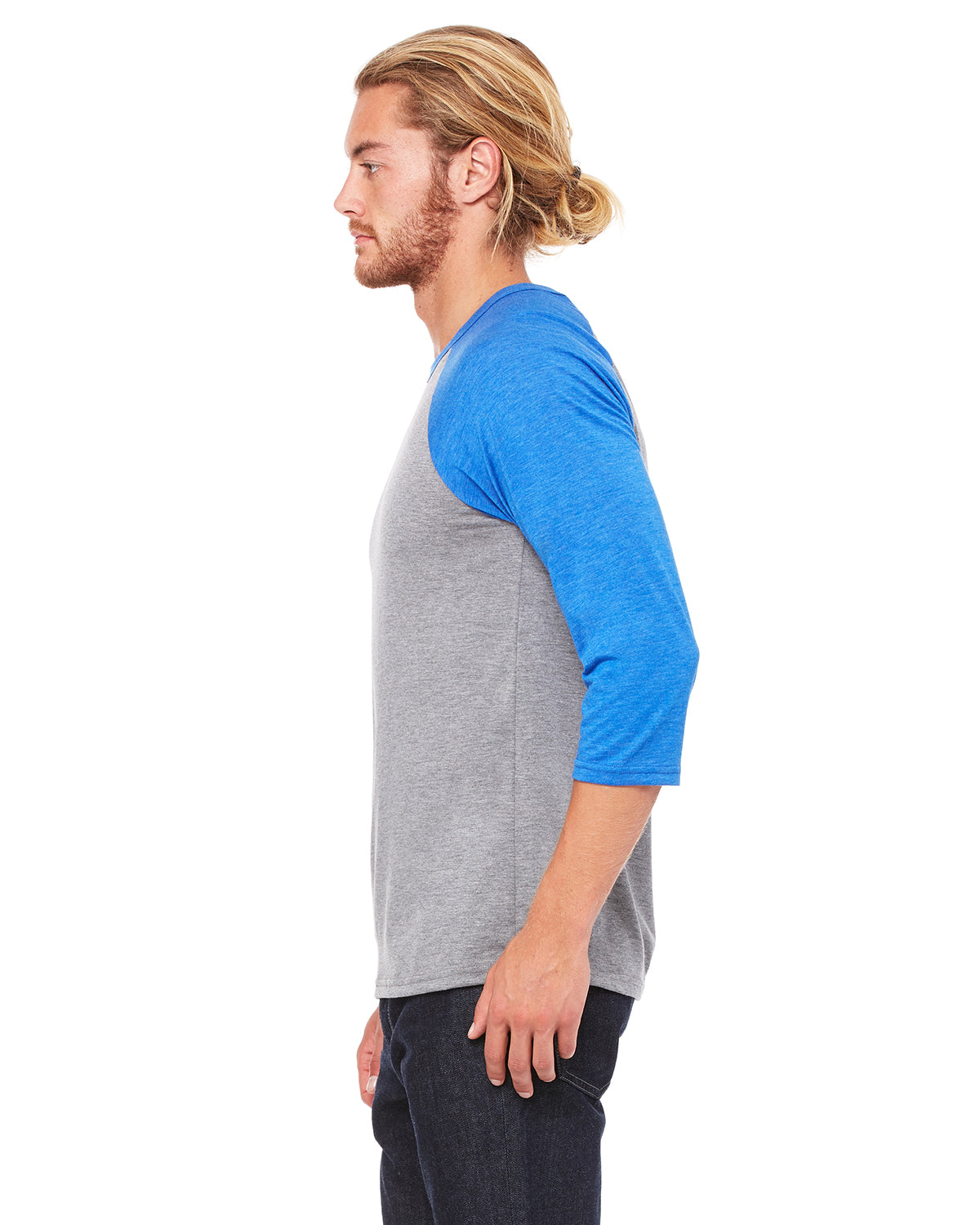 3200 – Bella + Canvas Unisex 3/4-Sleeve Baseball T-Shirt