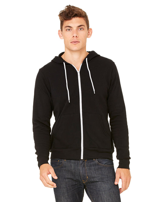 3739 – Bella + Canvas Fleece Full-Zip Hoodie