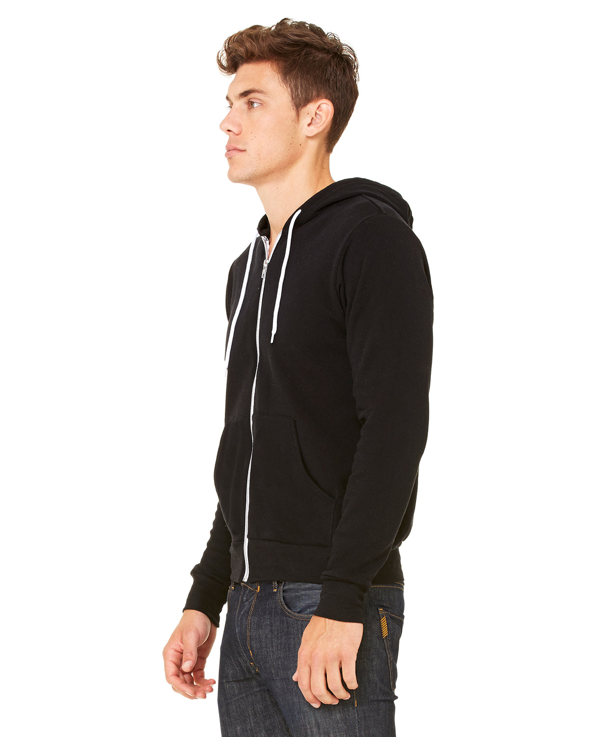 3739 – Bella + Canvas Fleece Full-Zip Hoodie