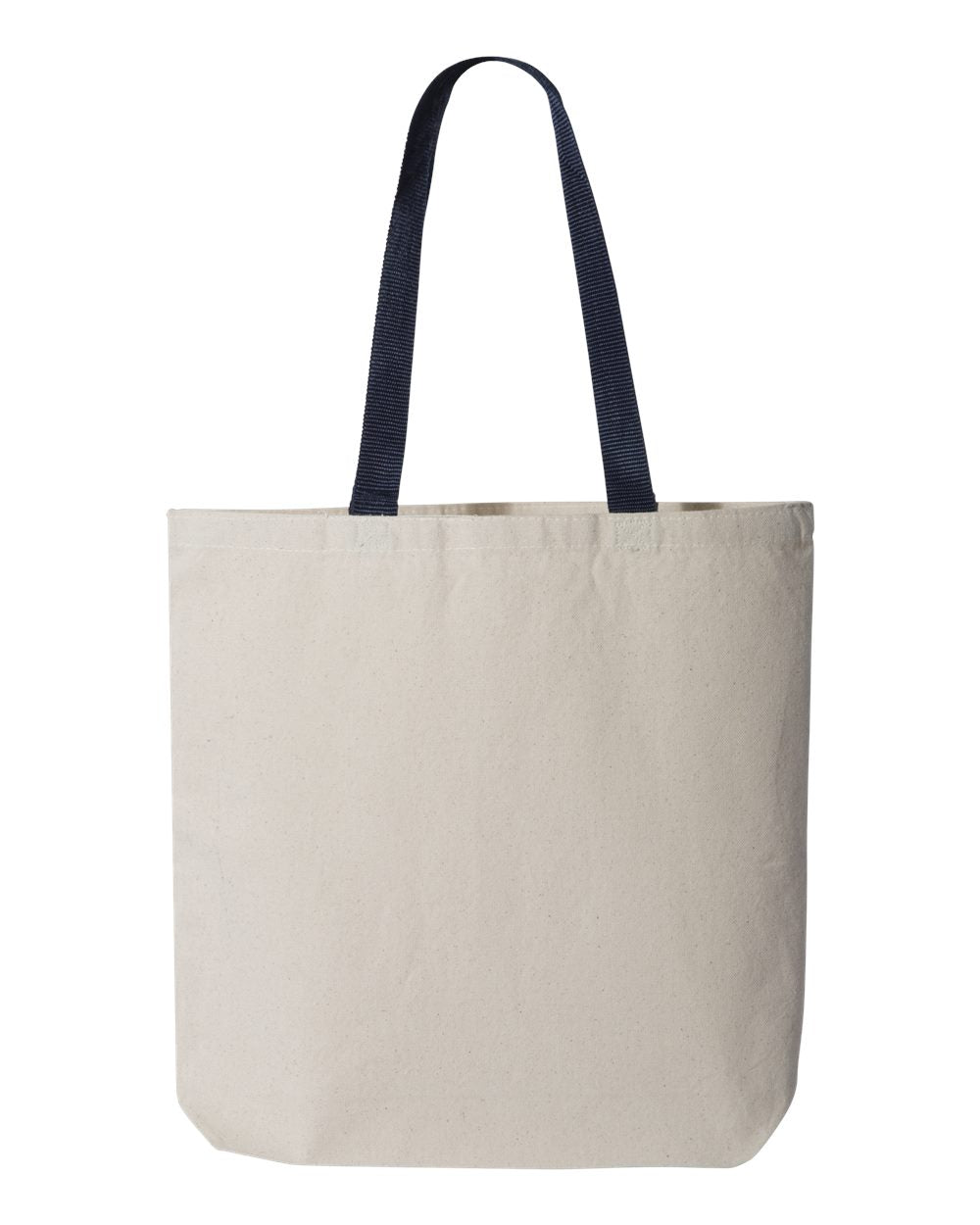 Tote Contrast Handles Q4400 - Heavy 12oz Cotton