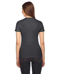 2102W – American Apparel Ladies’ Fine Jersey T-Shirt