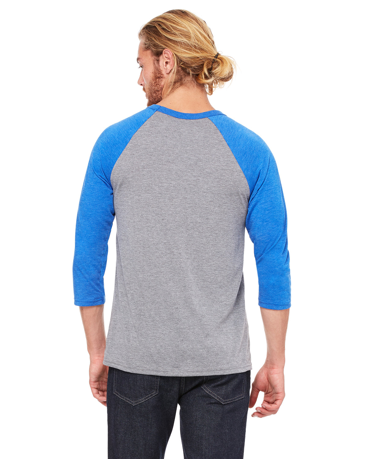 3200 – Bella + Canvas Unisex 3/4-Sleeve Baseball T-Shirt