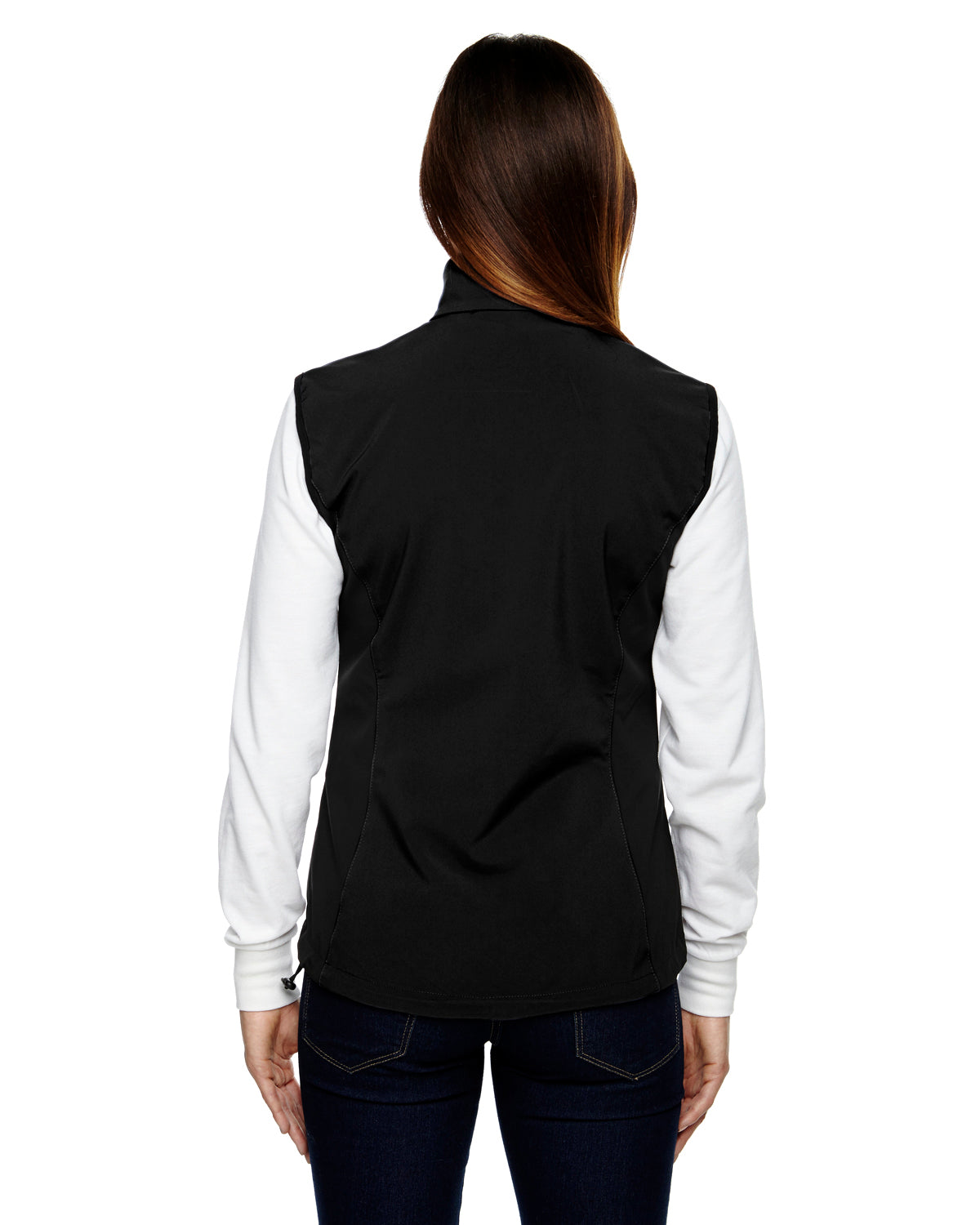 CE701W - Ash City – North End Ladies’ Three-Layer Soft Shell Vest