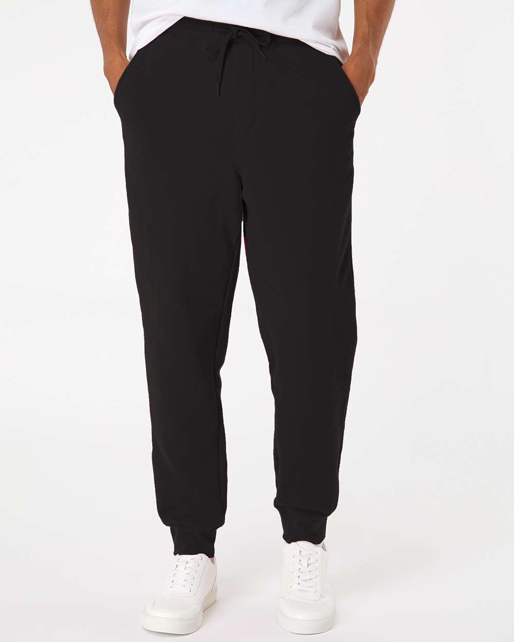 Premium Cuff-Bottom Tapered Sweatpants with Pockets