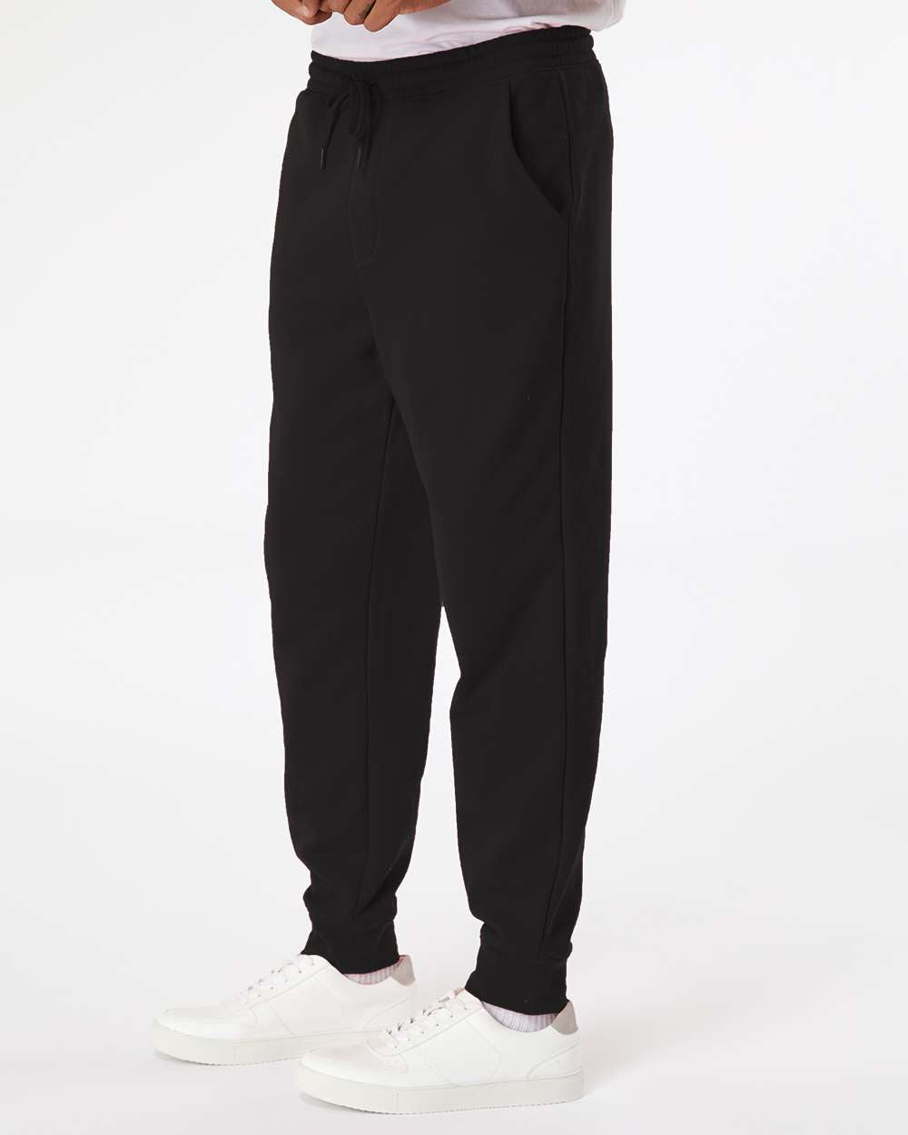 Premium Cuff-Bottom Tapered Sweatpants with Pockets