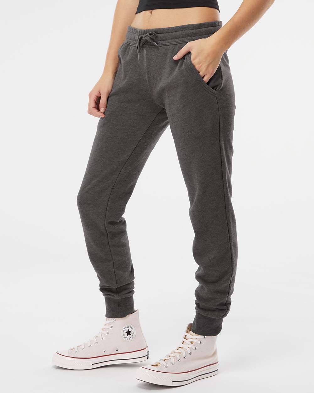 Premium Cuff-Bottom Tapered Sweatpants with Pockets – BELY CUSTOM PRINTING