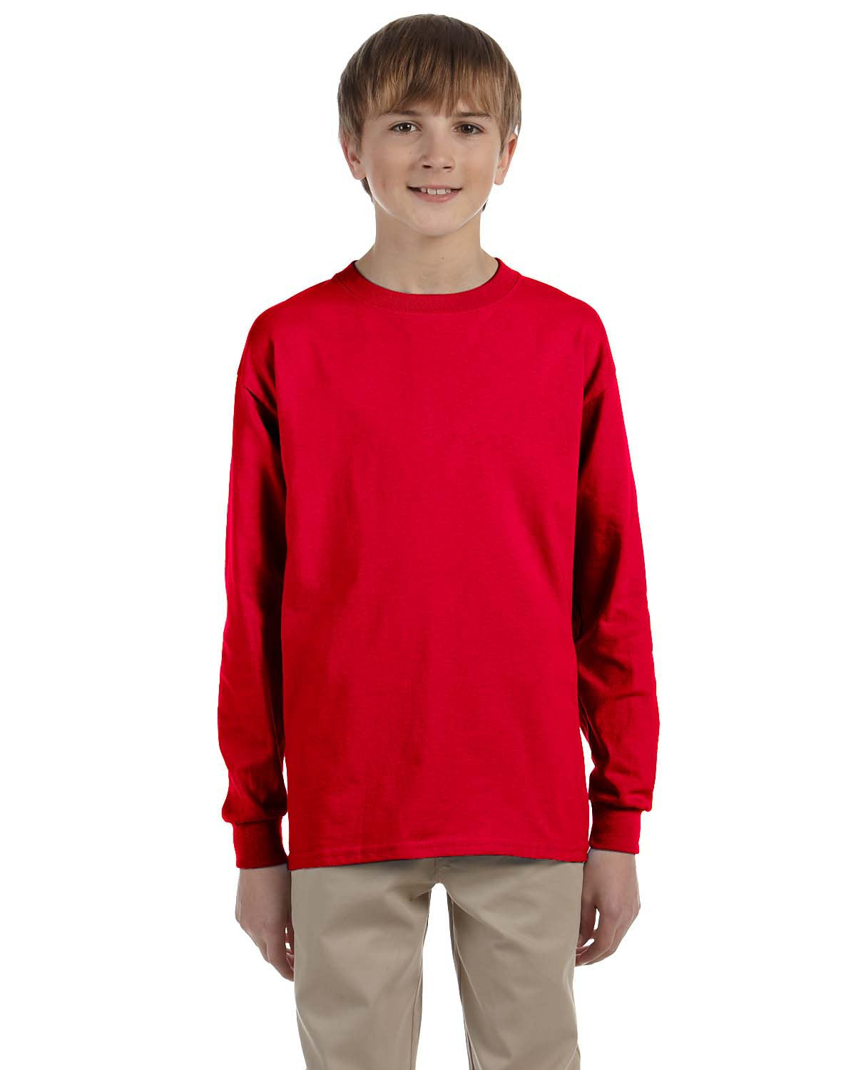 Gildan Youth Ultra Cotton Long Sleeve Shirt