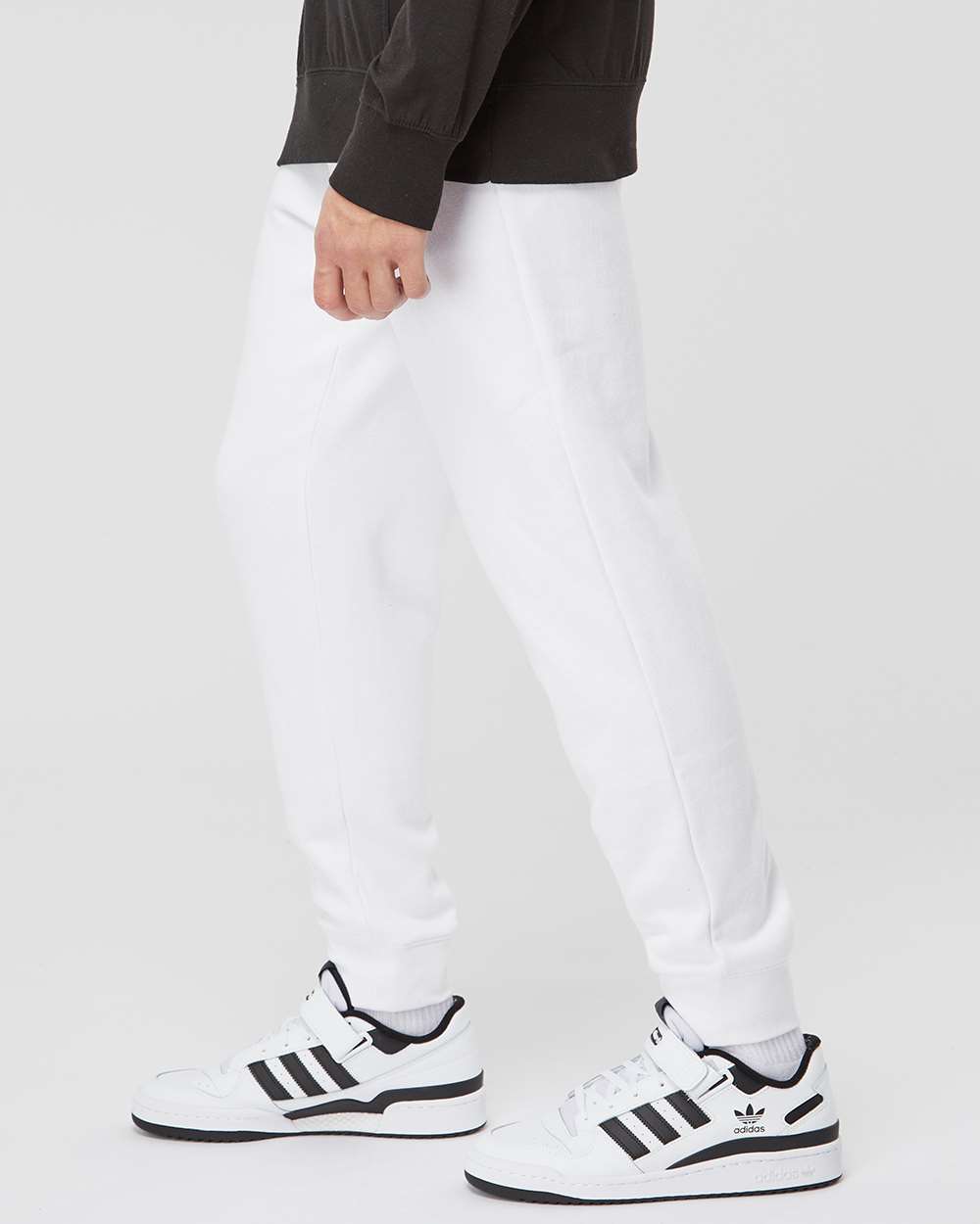 Sweatpants with cuff online bottom